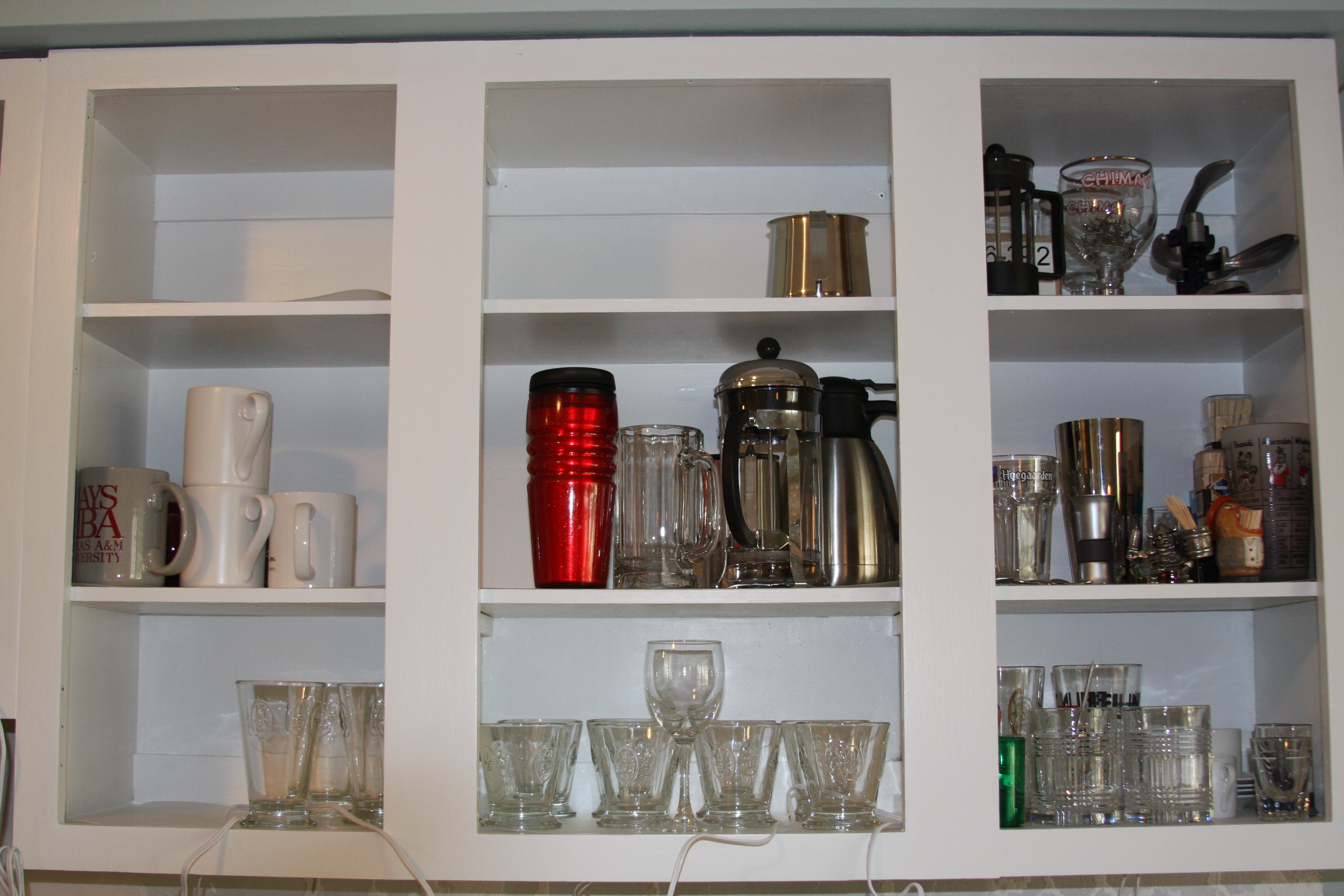 Kitchen Cabinets Without Doors