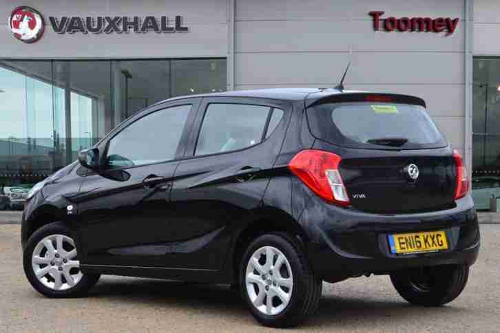 2016 Vauxhall VIVA SE AC Petrol black Manual. car for sale