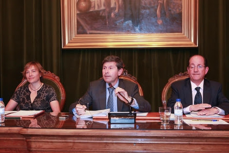 El alcalde durante un momento del pleno. | ELMUNDO.es
