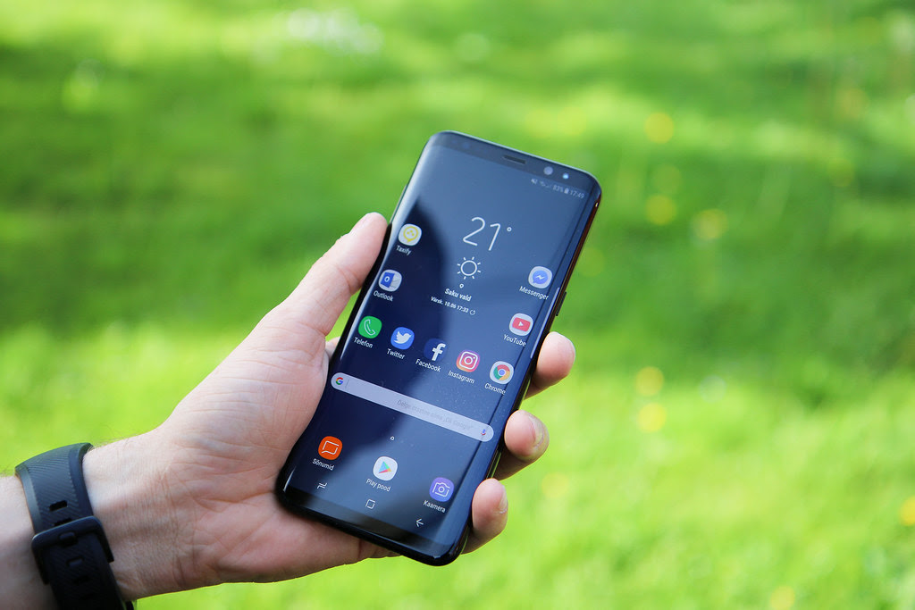 Samsung Galaxy S8+ smartphone