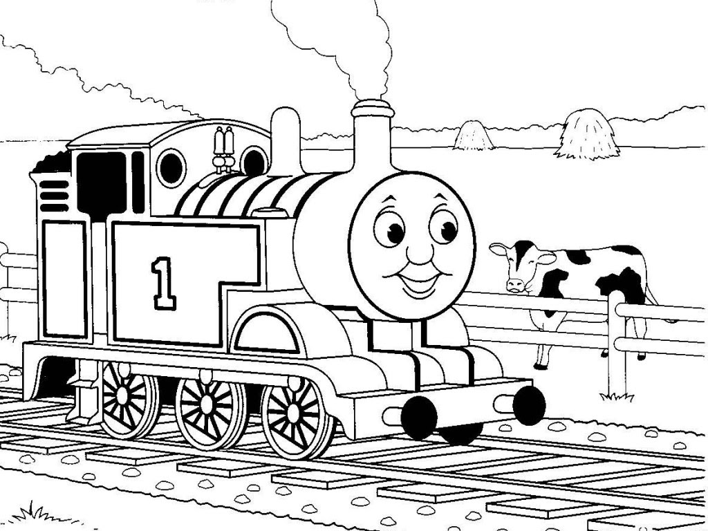 Thomas the tank engine coloring pages to download and ...