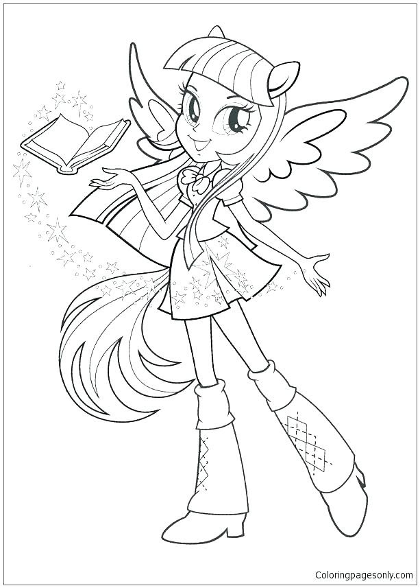 Equestria Girl Coloring Pages To Print at GetColorings com Equestria Girl Coloring Pages To Print at GetColorings com