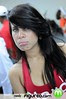 Bella modelo de Claro algo trizte