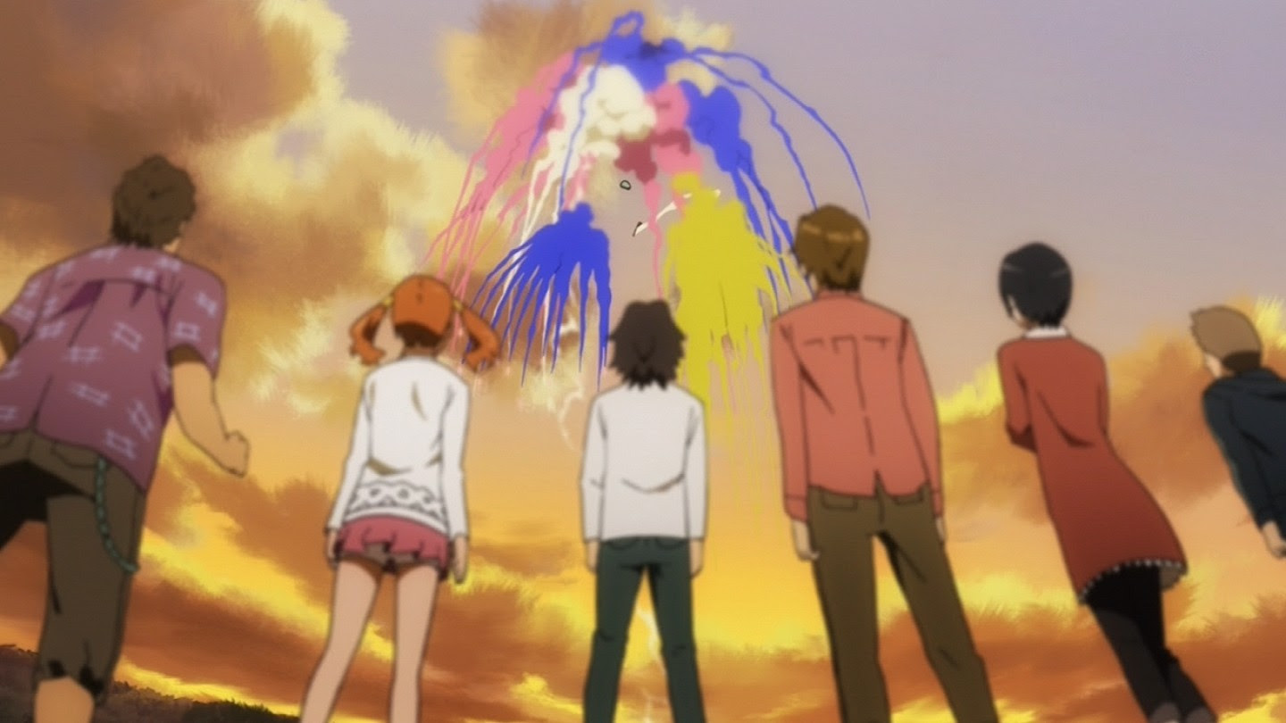 待て 而して希望せよ あの日見た花の名前を僕達はまだ知らない 第１０話 花火