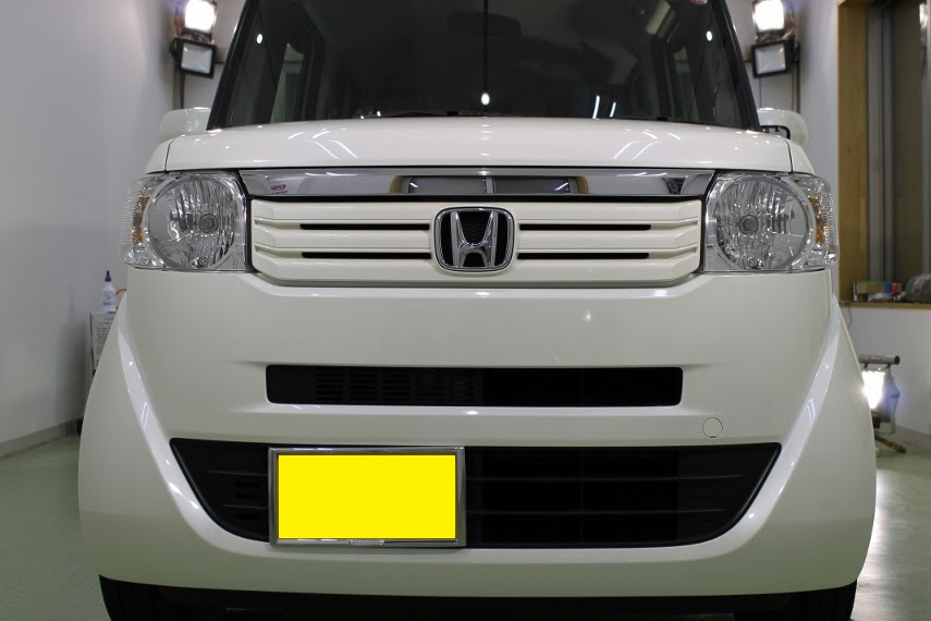 ホンダ ｎ ｂｏｘ ペンキミスト除去