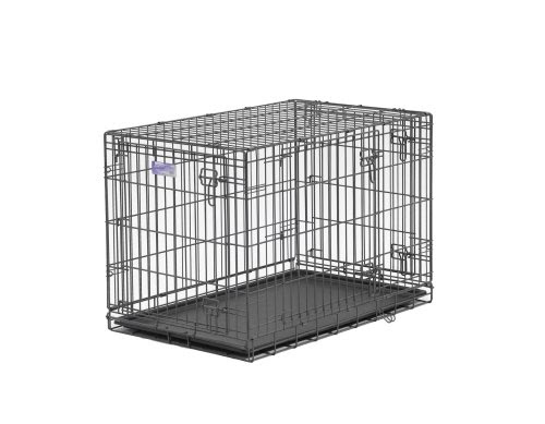 Midwest Select Triple-Door Dog Crate, 36 Inches by 23 Inches by 25 Inches
