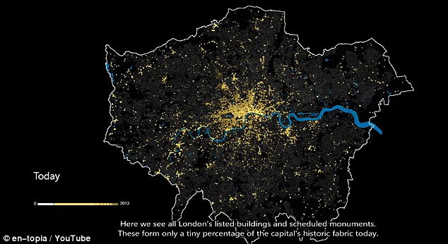 London has plenty of listed buildings from many different historical periods since its founding 2,000 years ago, but they make up a small percentage of the capital's housing stock