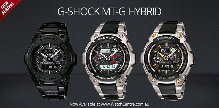New Arrival: G-Shock MT-G Hybrid Watches