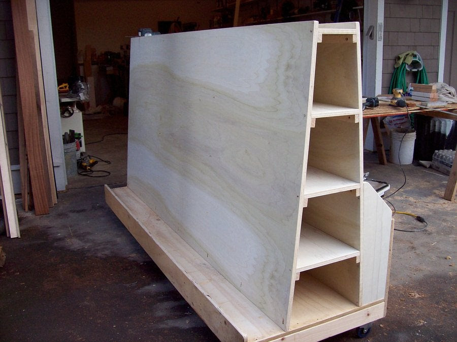 Lumber Cart - by J @ LumberJocks.com ~ woodworking community