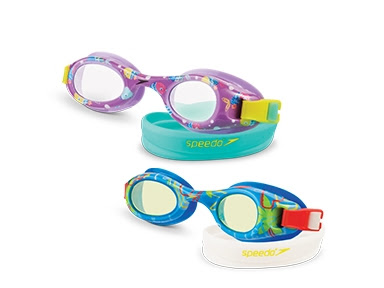 Save on Speedo  goggles & water shoes