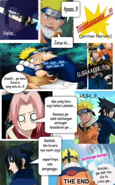 Komik Lucu naruto dan Sasuke  Infokiki's Blog