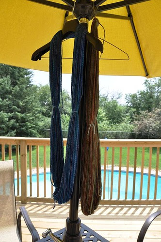 June 8-drying new yarn