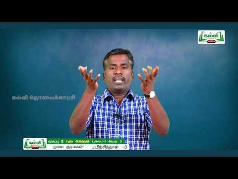 5th Social பயிற்சிப் புத்தகம் நல்ல குடிமகன் அலகு 3 Kalvi TV