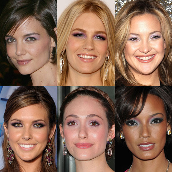 smoky purple eye makeup. Purple Eye Shadow