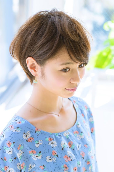 ふんわりパーマの可愛い髪型 ショートヘア 長澤まさみさん風 Acqua