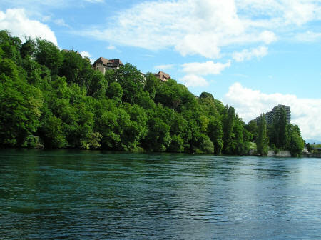 rhone river outline