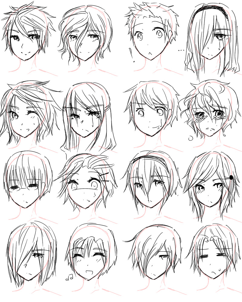 Boy Hairstyles Drawing at GetDrawings | Free download