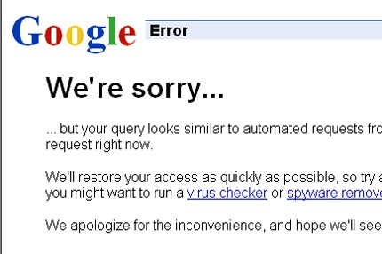 Tags bot bugs error Google
