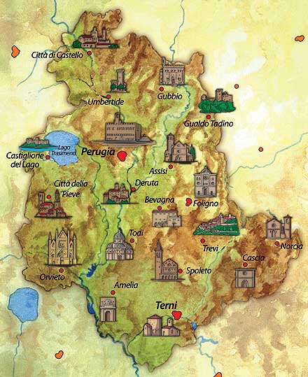 Orvieto Cartina