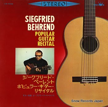 BEHREND, SIEGFRIED popular guitar recital