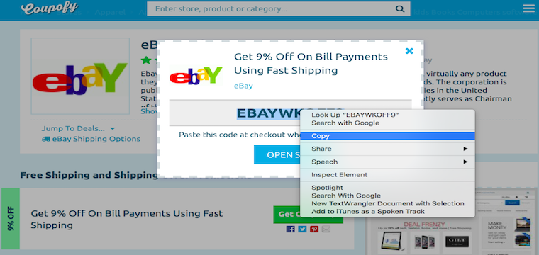 10% Off + $15 Ebay Coupon November 2016 - Verified 24 mins ago !
