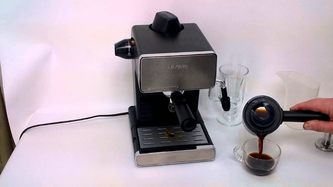 Mr Coffee Steam Espresso amp; Cappuccino Maker / Which do you like Better 