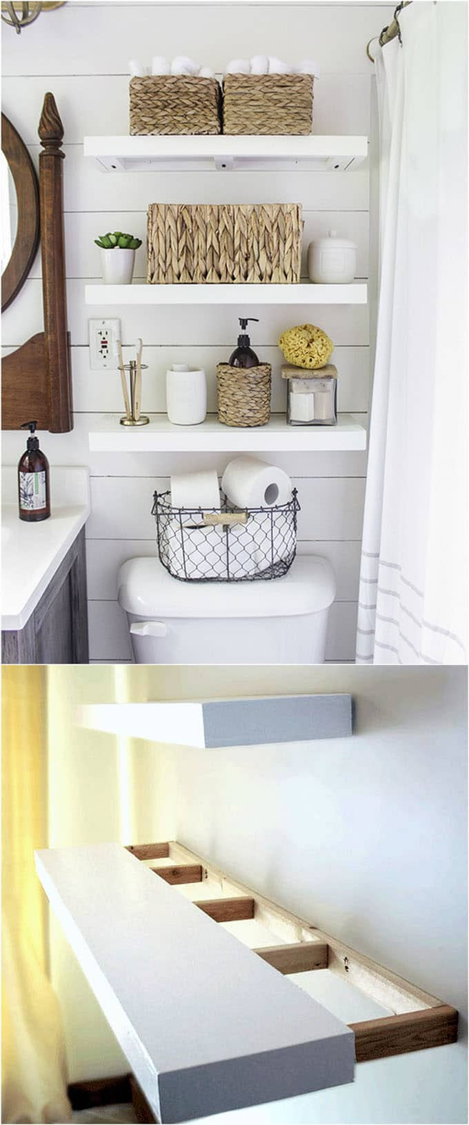 16 Easy and Stylish DIY Floating Shelves &amp; Wall Shelves ...