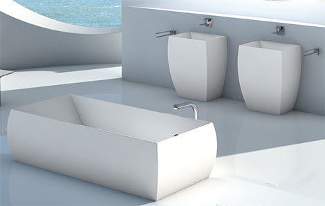 Modern Minimalism Planit Square Bathroom Suites are Uber Contemporary