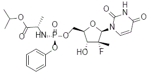 SOVALDI™ (sofosbuvir) Structural Formula Illustration