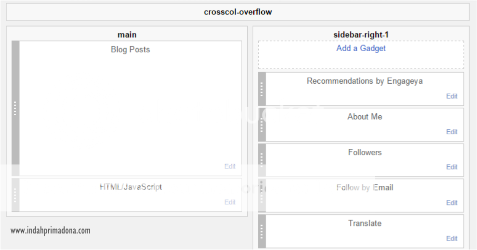 indahprimadona.com, cara membuat link artikel terkait, widget for blog, engageya