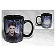 Twilight Breaking Dawn Part 2 Edward and Crest Black Mug