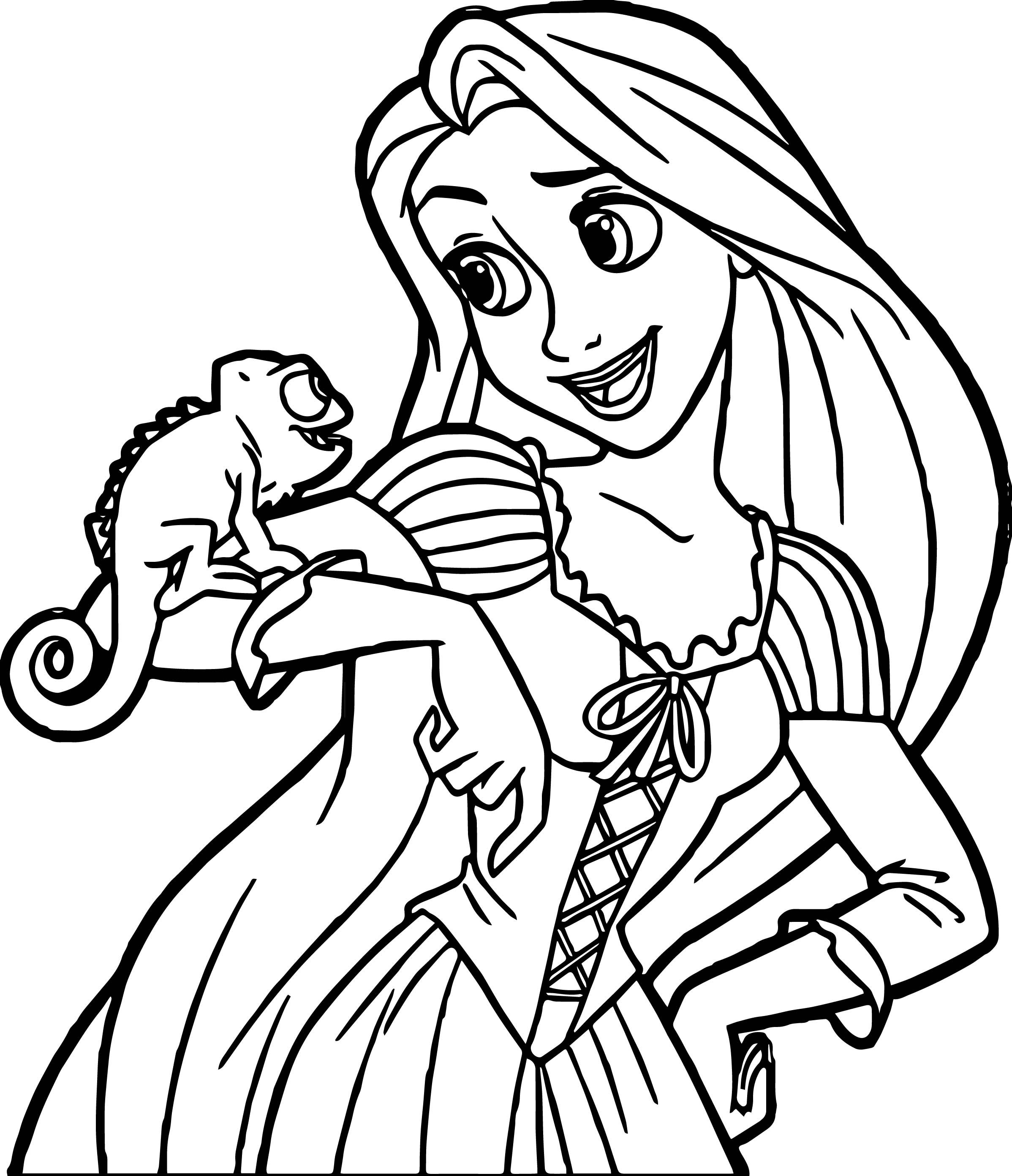 Download Disney Princess Tangled Coloring Pages at GetColorings.com ...