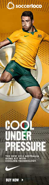 Australia World Cup Home Jersey 2014