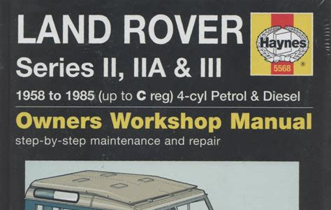Reading Pdf land rover manuals series 2 Board Book PDF