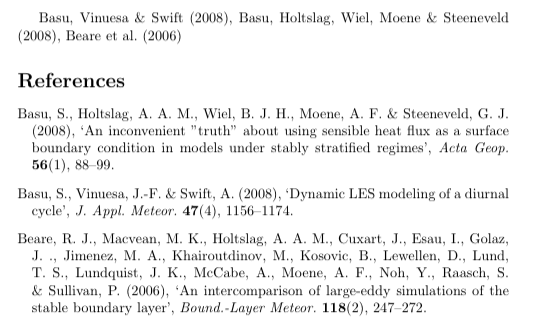 Bibtex Doesn T Abbreviate To Et Al