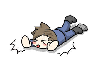 転倒 絵 日記もどき