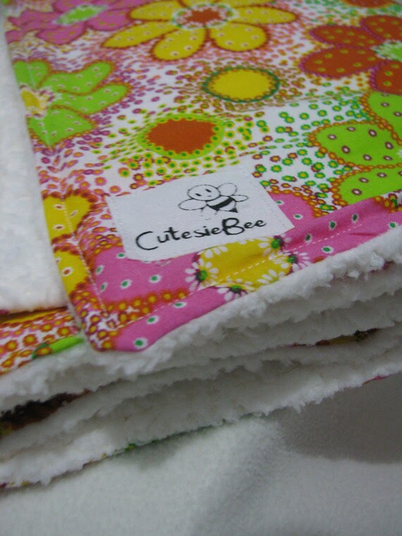 Bright Flowers Blanket SHOP SALE