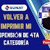 🚨Cómo recuperar mi Suspensión de Cuarta Categoría 2025 Volver a imprimir...