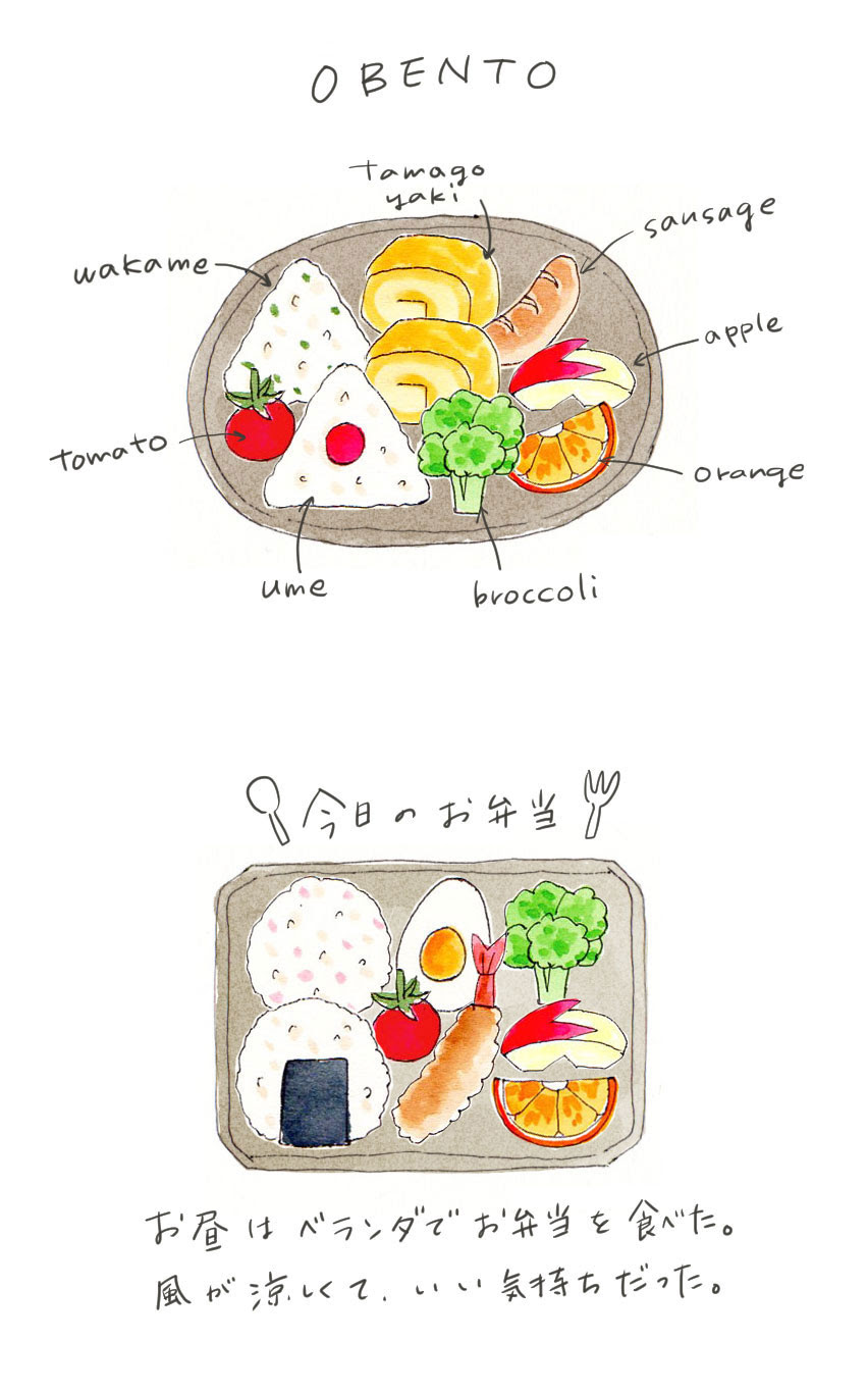 お弁当イラストを描いてみよう Tombow Fun Art Studio トンボ鉛筆