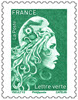 Timbre vert timbre 68c 