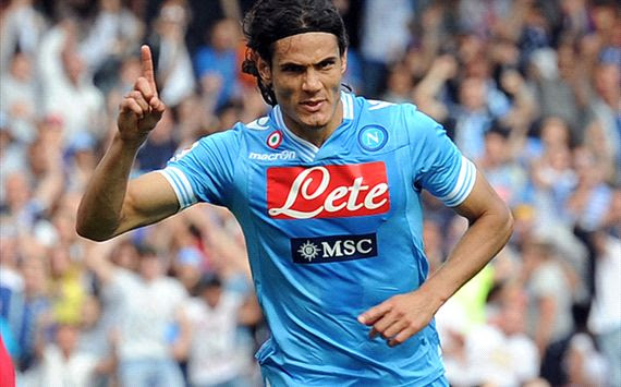 Cavani happy to stay at Napoli, says agent