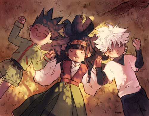Gif Cute Mine Anime Hunter X Hunter 500px Killua Zoldyck Alluka Zoldyck