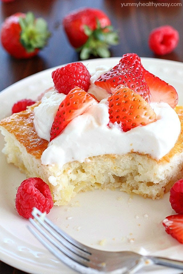RECIPES & PRESENTATIONS: Pineapple Cake - 2 Ingredient and ...