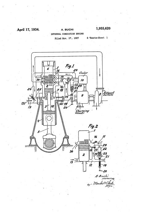 Patent US1955620 - Internal combustion engine - Google Patents