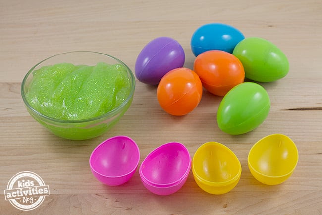 Gak Filled Easter Eggs
