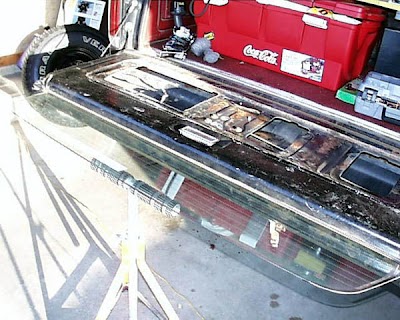 95 Bronco Remove Rear Window