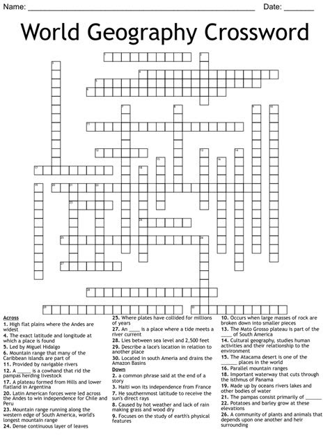 Each crossword puzzle has approximately 115 missing clues that you need to find based on the clue. 21 fun crossword puzzles for middle school students teaching expertise