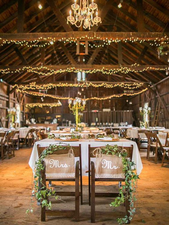 Top 20 Sweetheart Table Decor Ideas for Barn Weddings Top 20 Sweetheart Table Decor Ideas for Barn Weddings