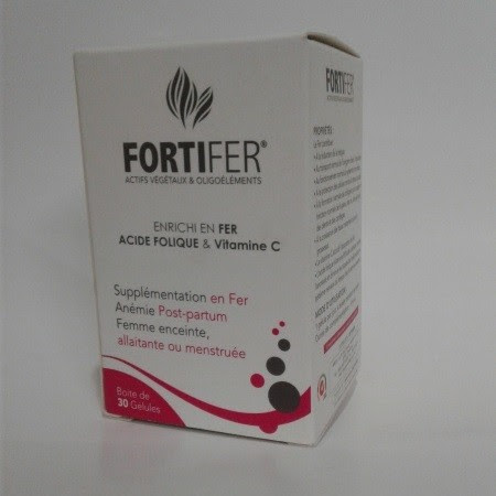 Parakech Ma Fortifer Fer Acide Folique Vitamine C 30 Gelules