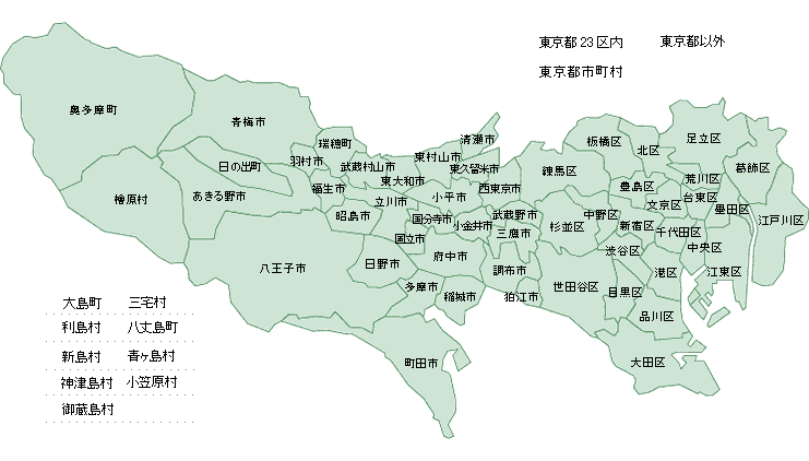 東京都地図